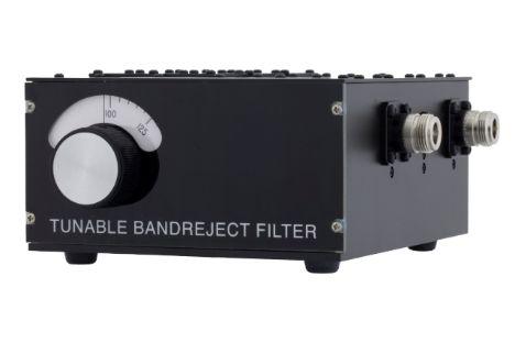 3 section tunable band reject filter